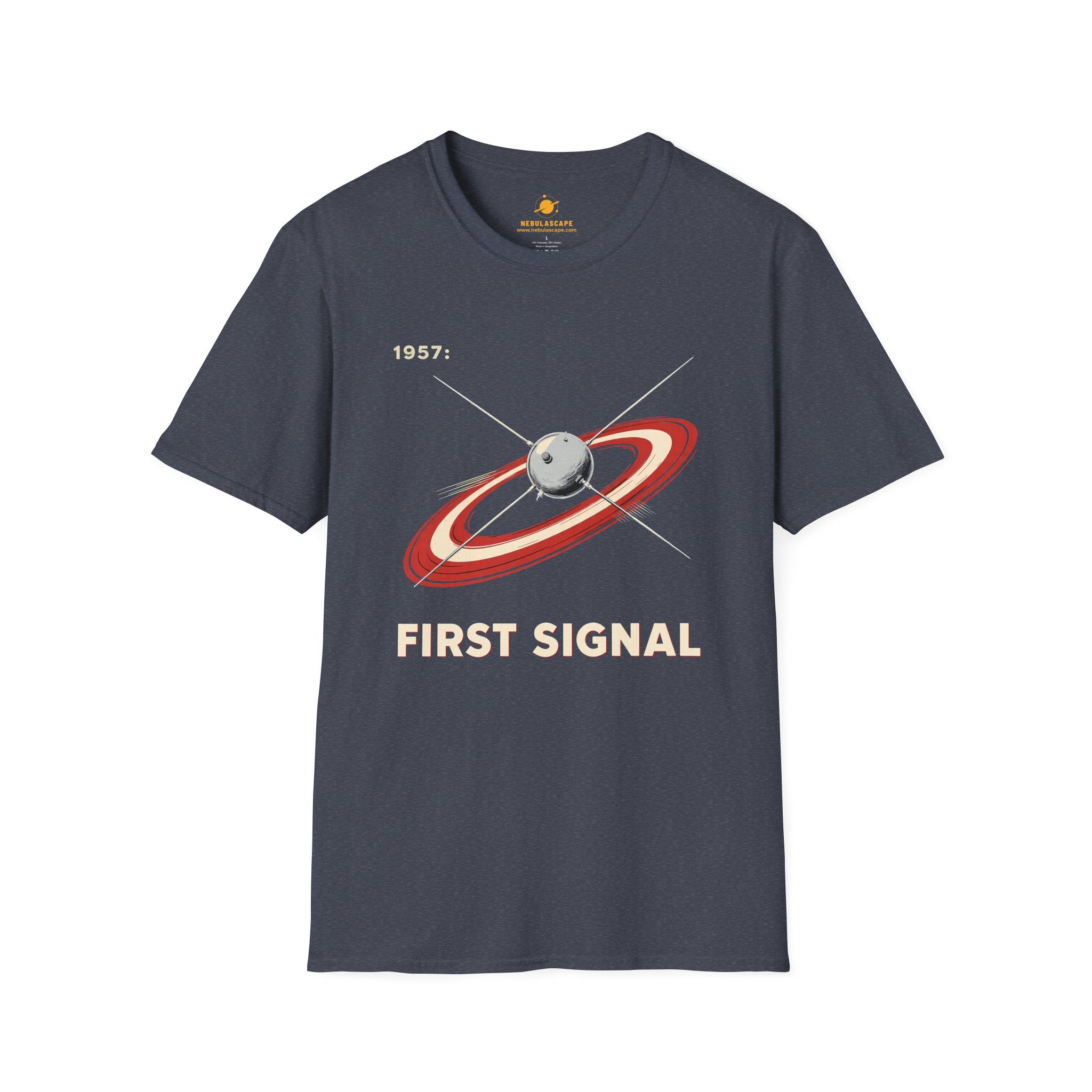 Sputnik First Signal 1957 Design 2 T-Shirt