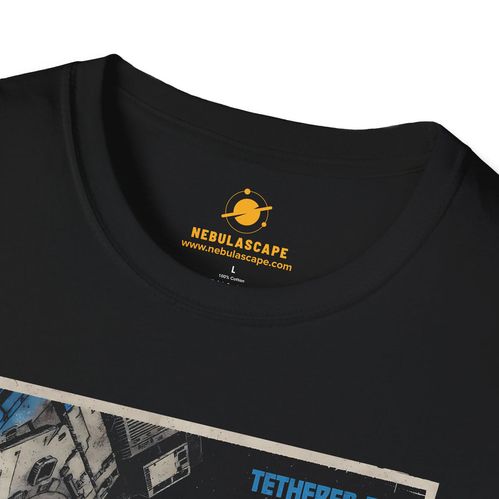 Astronaut T-Shirt — 'Tethered to the Void' Space