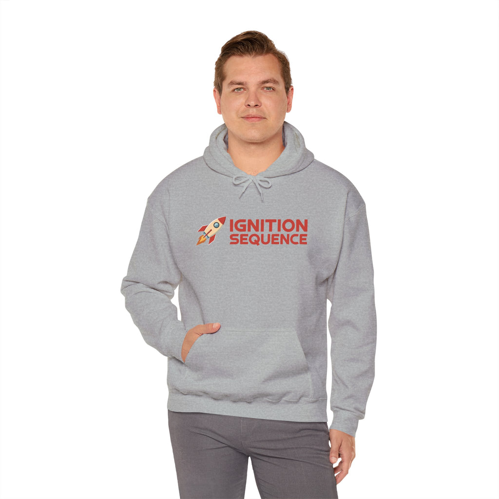 Ignition Sequence Hoodie — Rocket Logo Hooded Sweatshirt