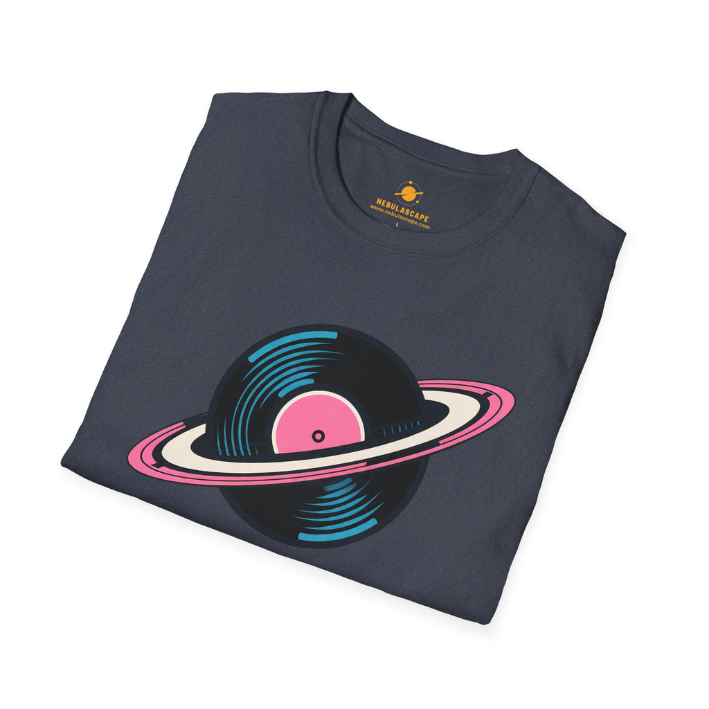 Sounds Of Space Planet Record Disc T-Shirt