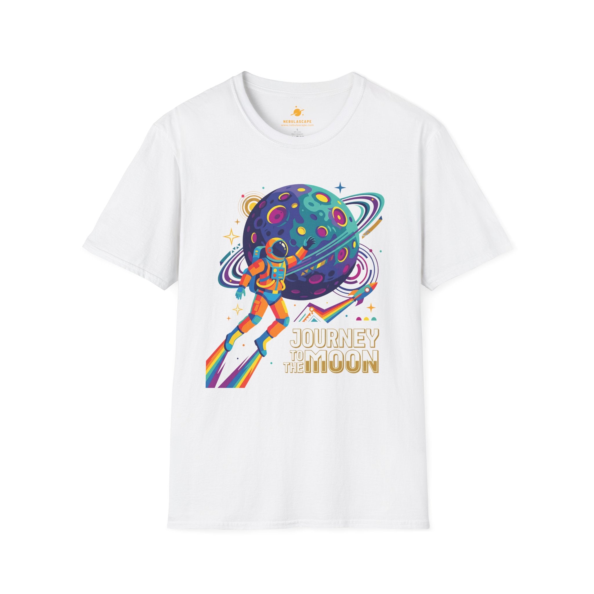 Journey to the Moon Astronaut T-Shirt