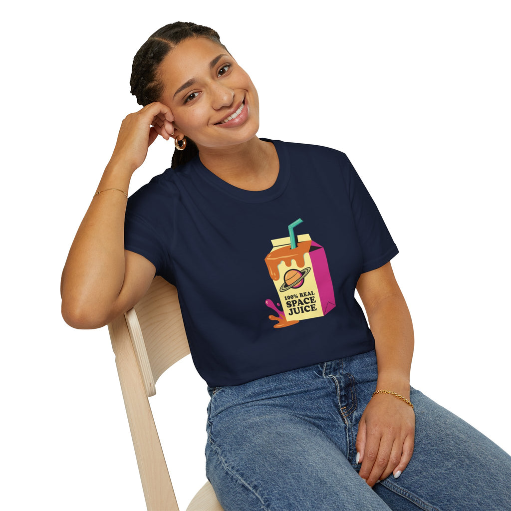 Space Juice 100% T-Shirt — Retro Space Graphic Tee
