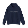 Event Horizon Hoodie — Minimal Sci‑Fi Logo Pullover