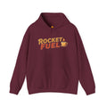 Rocket Fuel Hoodie — Coffee Lover Vintage Graphic Hooded Sweatshirt