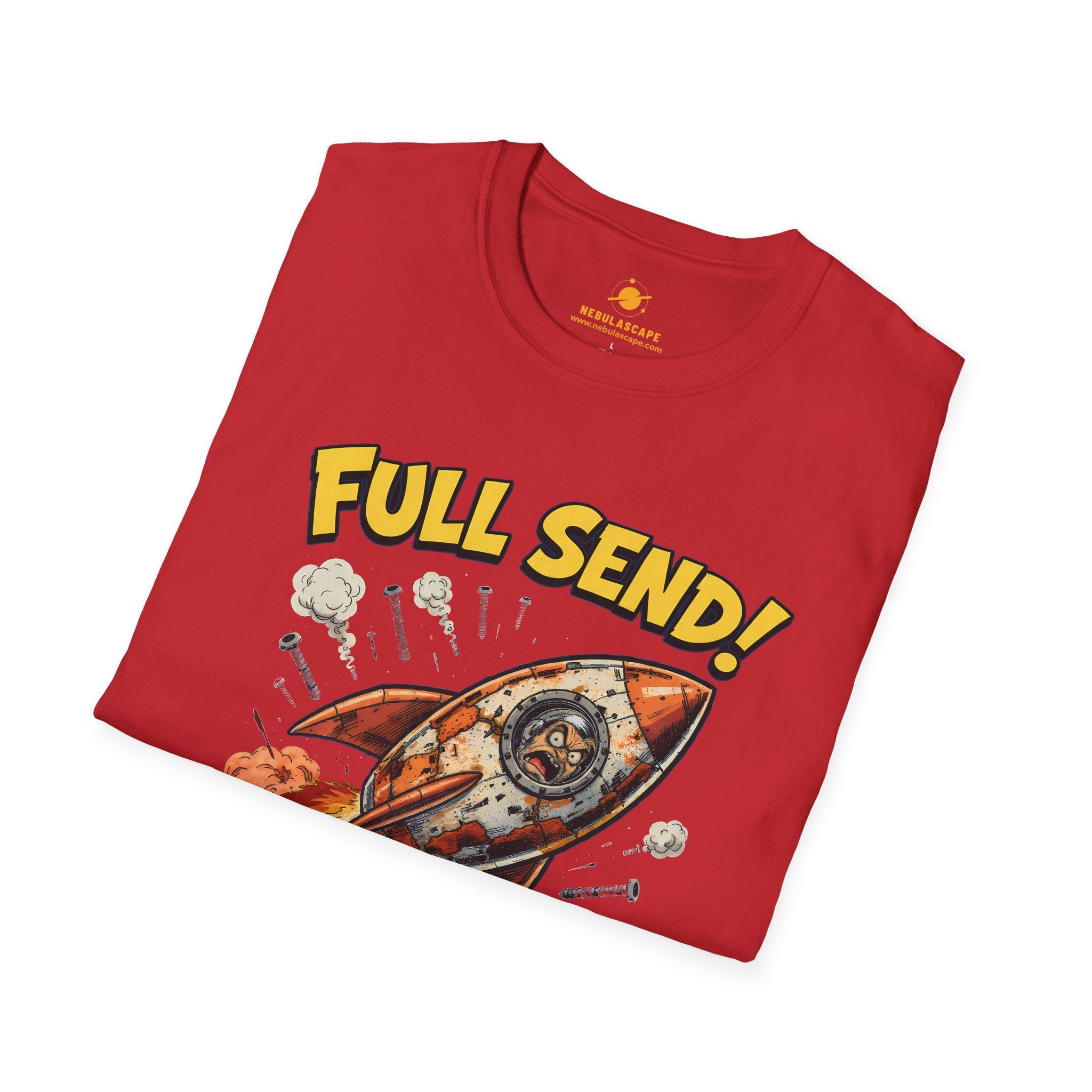 Full Send Rocket Launch T-Shirt
