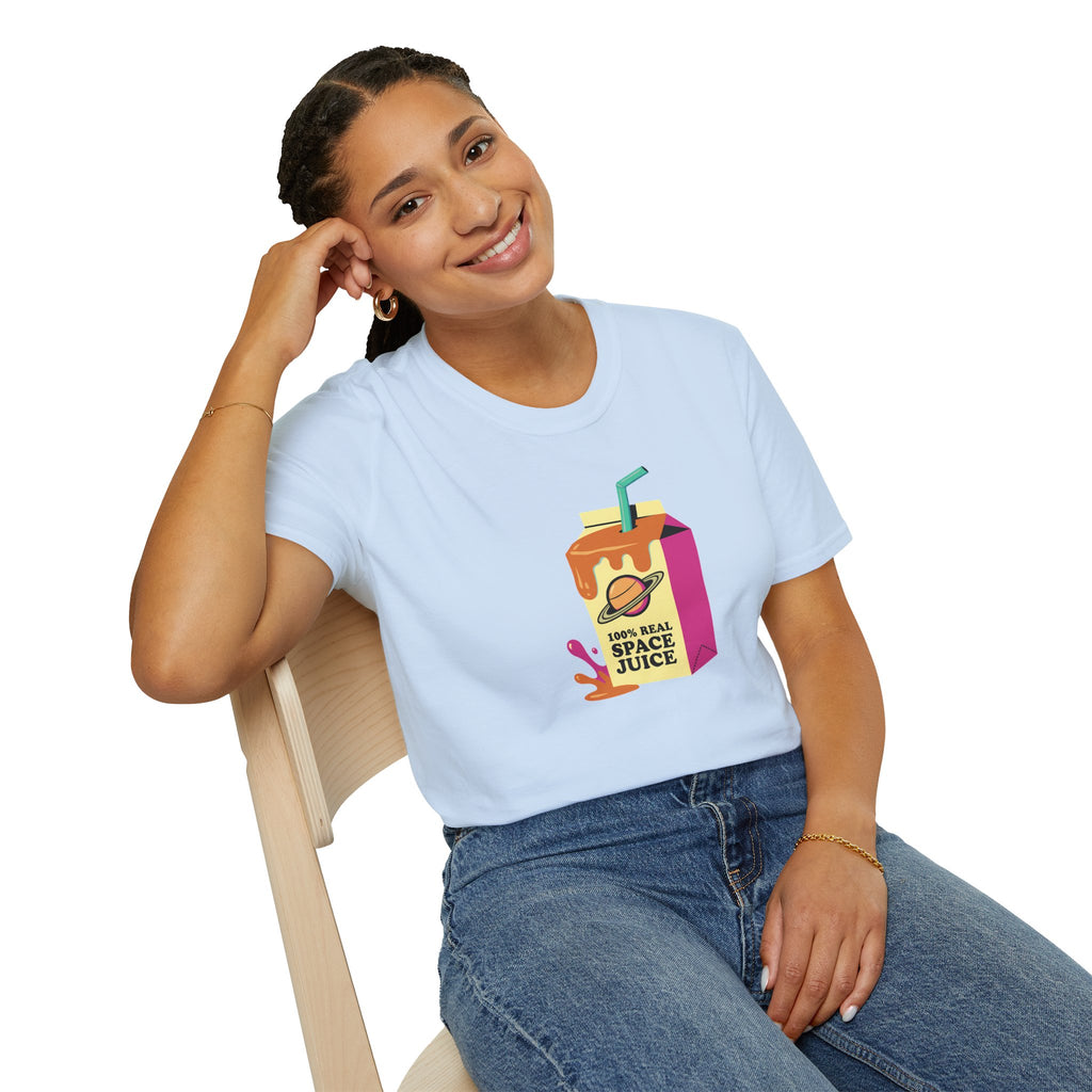 Space Juice 100% T-Shirt — Retro Space Graphic Tee