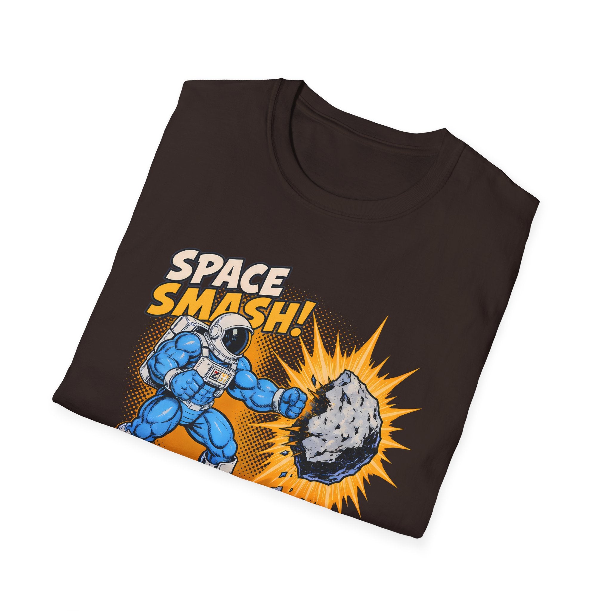 Space Smash Comic Style T-Shirt