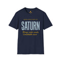 Saturn Travel Tee — "Book Your Trip to Saturn" Vintage Space Shirt