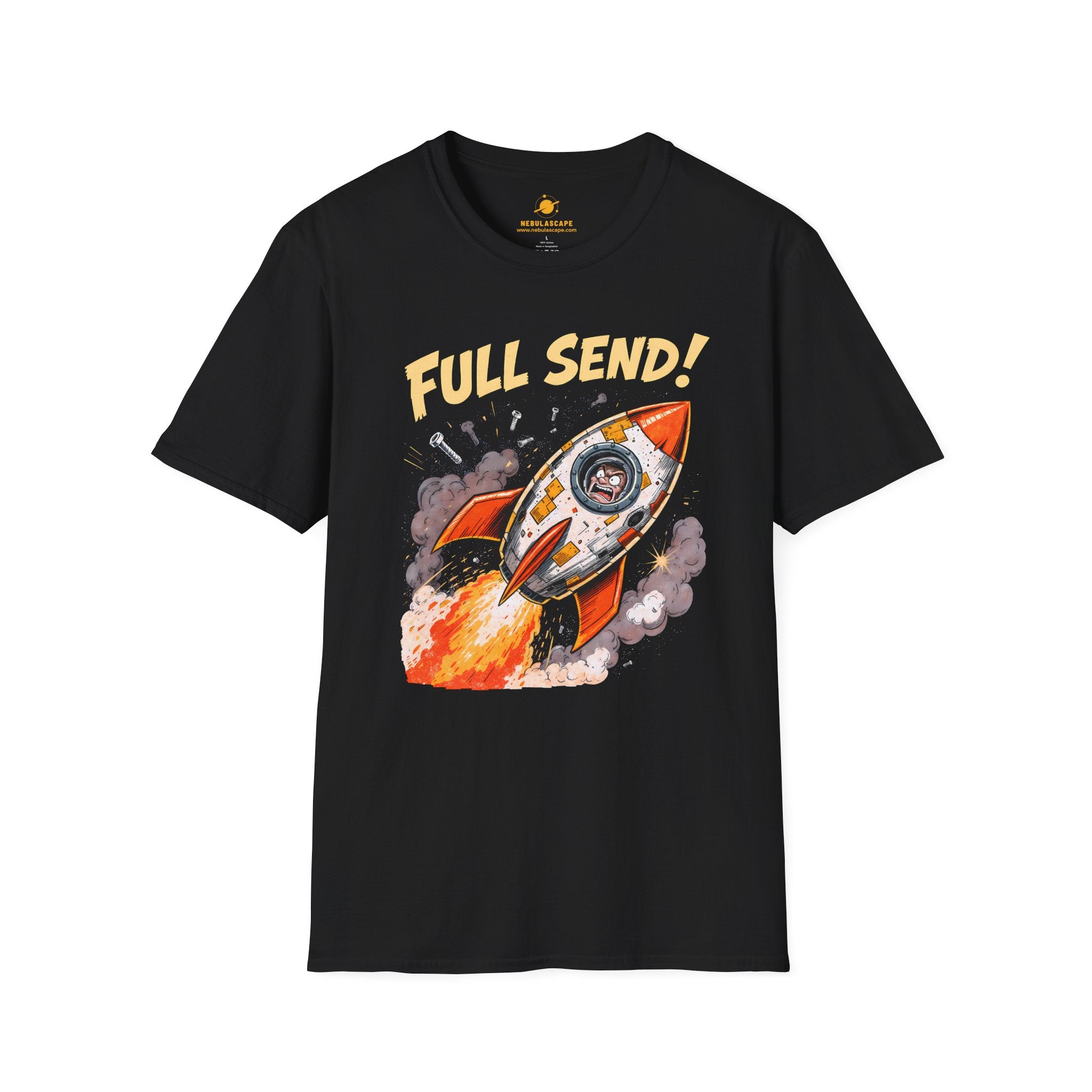 Full Send Rocket Launch Design 2 T-Shirt