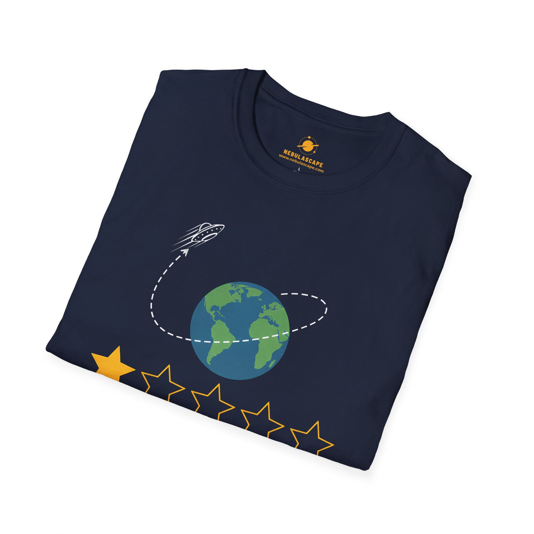Earth: 1 Star Graphic T-Shirt — 'Would Not Recommend' Funny Eco Humor Tee