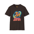 Cosmic Good Boy - Dog Skateboarding in Space T-Shirt