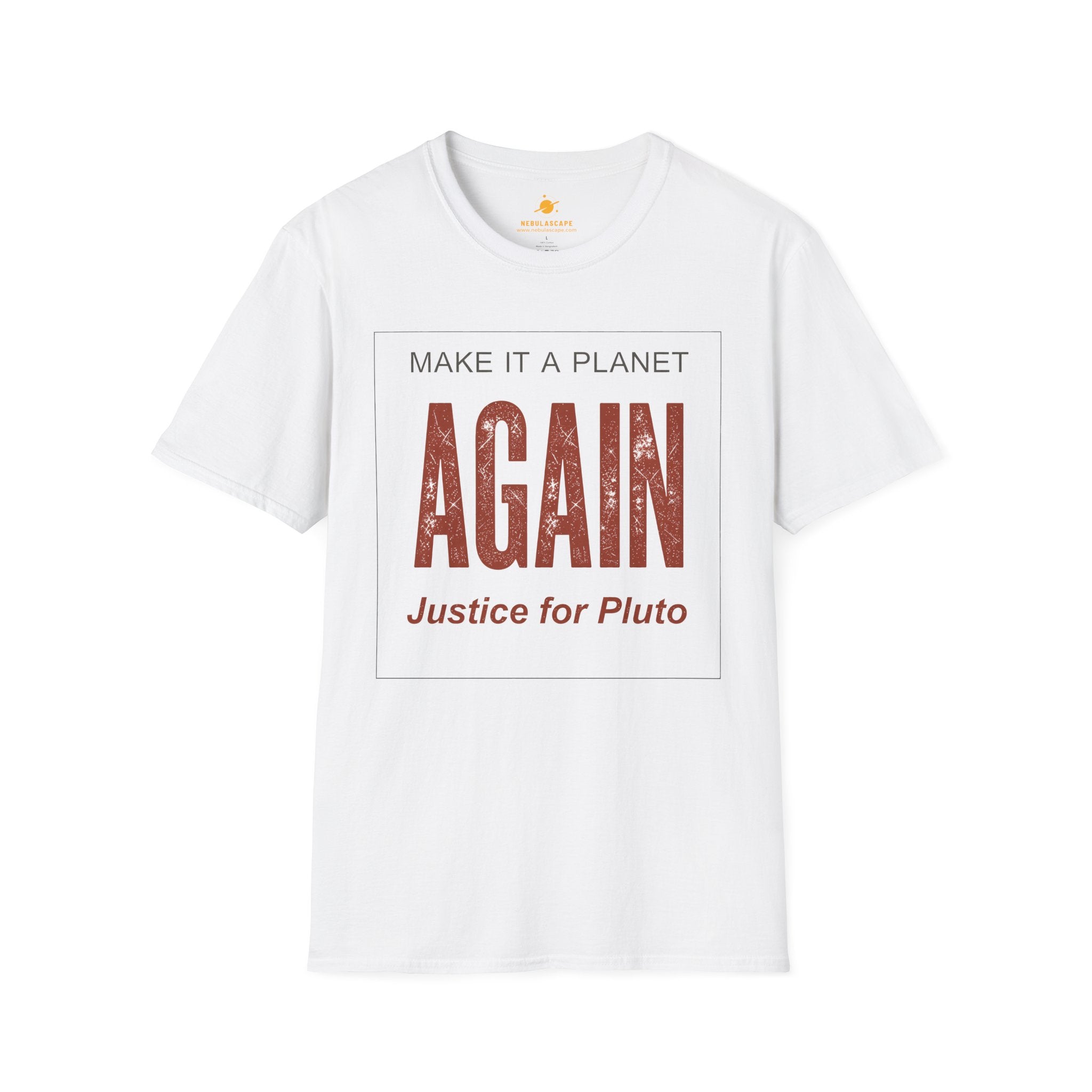 Make It a Planet Again T-Shirt — Justice for Pluto Protest Tee