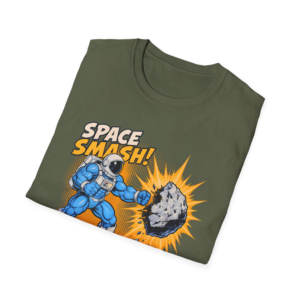Space Smash Comic Style T-Shirt