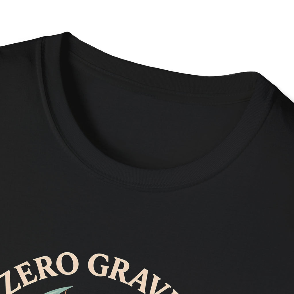Zero Gravity, Zero Worries Meditating T-Shirt