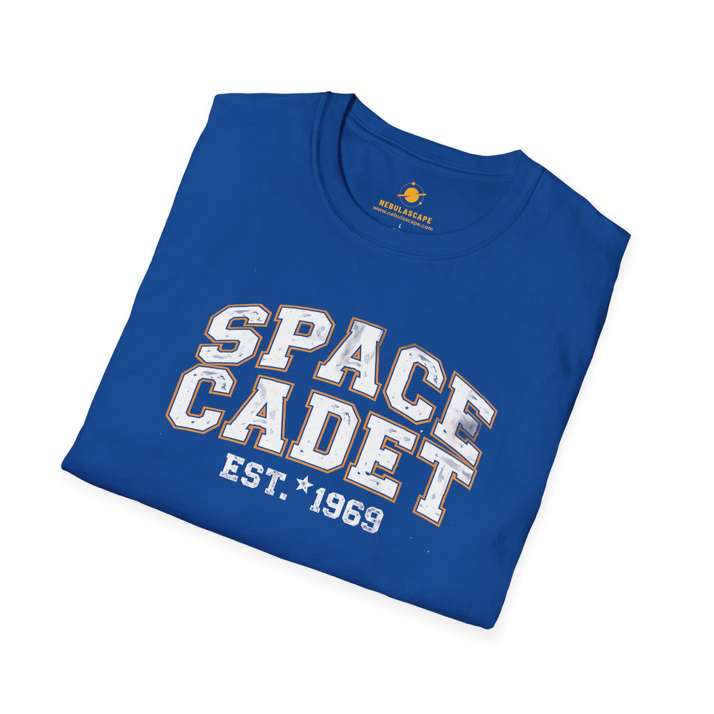 Space Cadet Graphic T-Shirt — Retro Astronaut Outline Tee