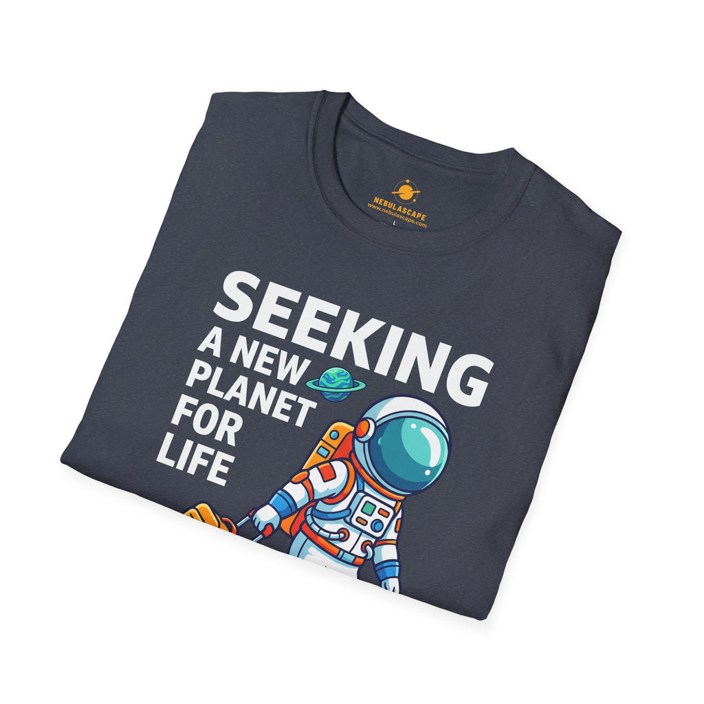 Seeking a New Planet Astronaut T-Shirt