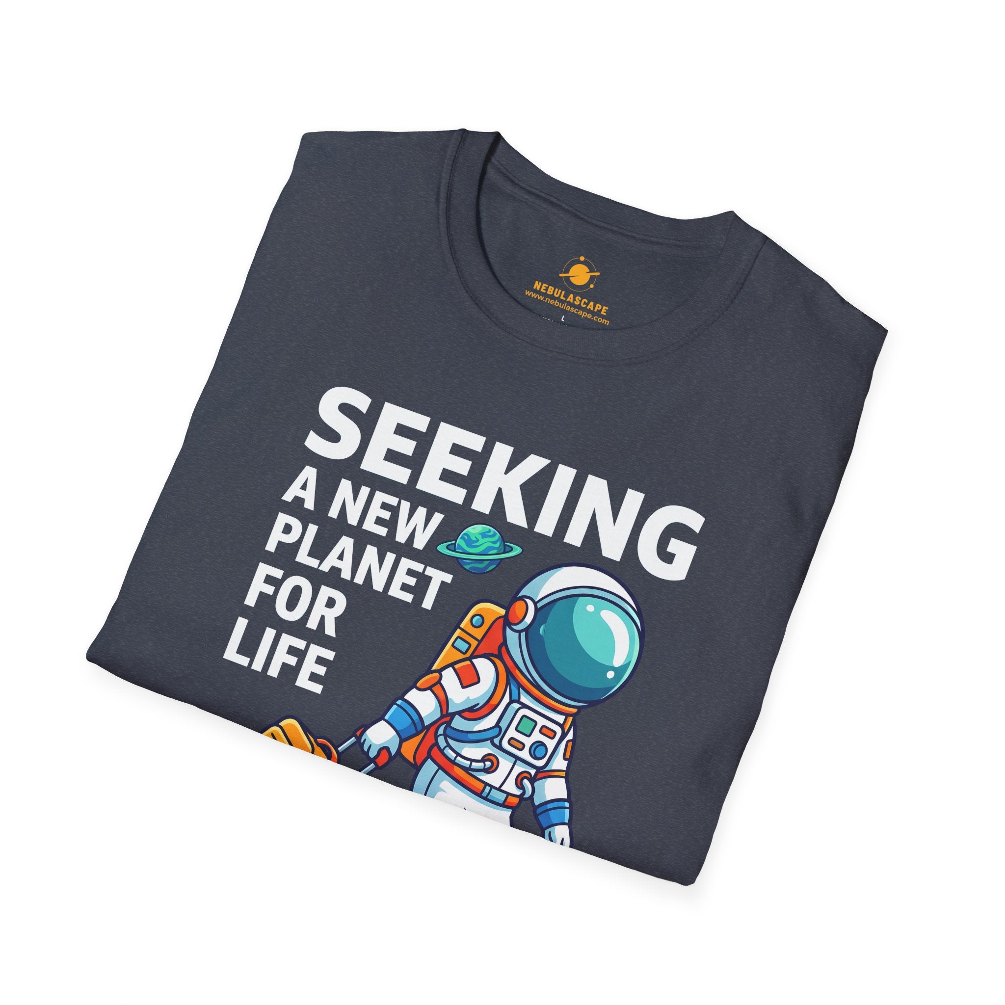 Seeking a New Planet Astronaut T-Shirt