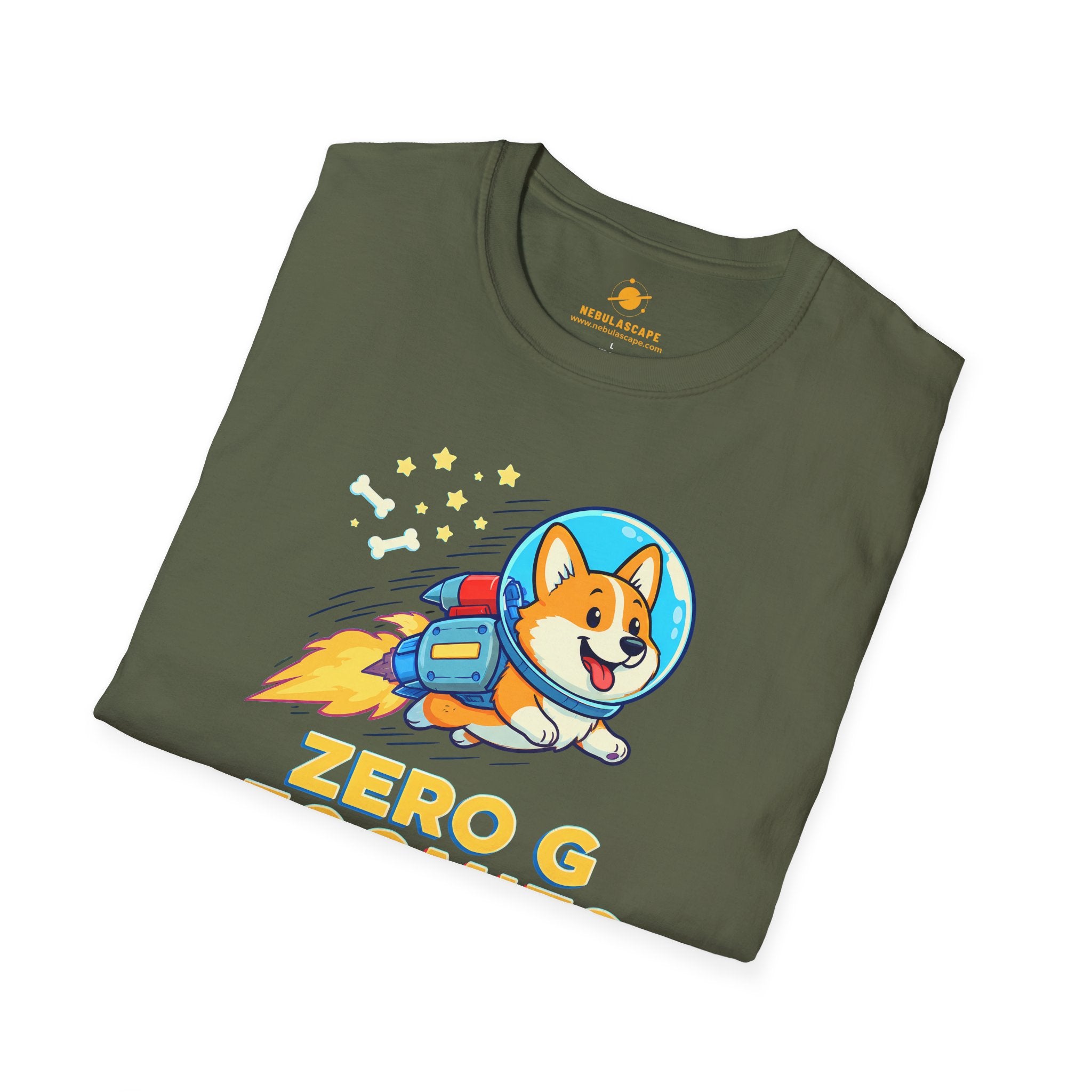 Zero G Zoomies Rocket Dog T-Shirt
