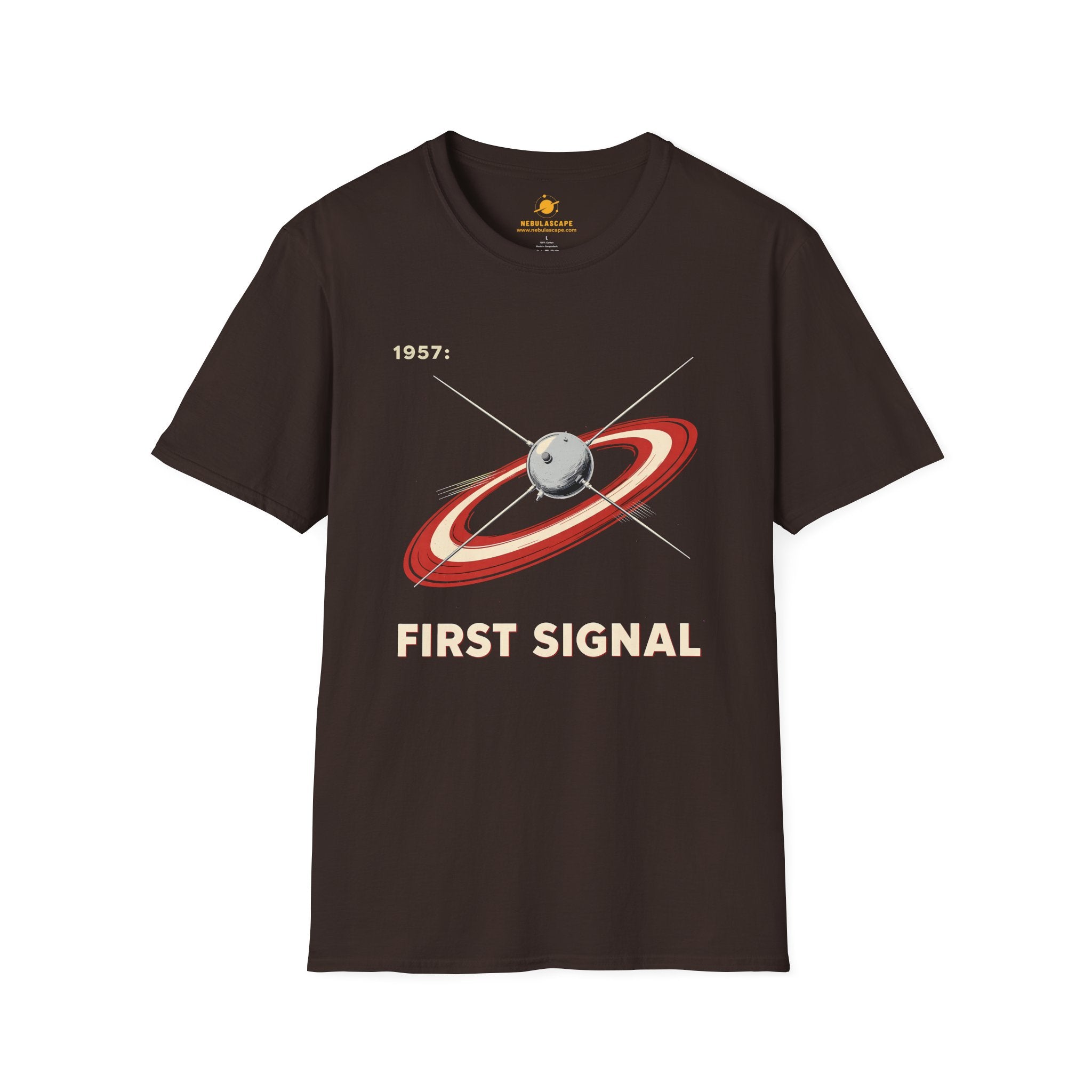 Sputnik First Signal 1957 Design 2 T-Shirt