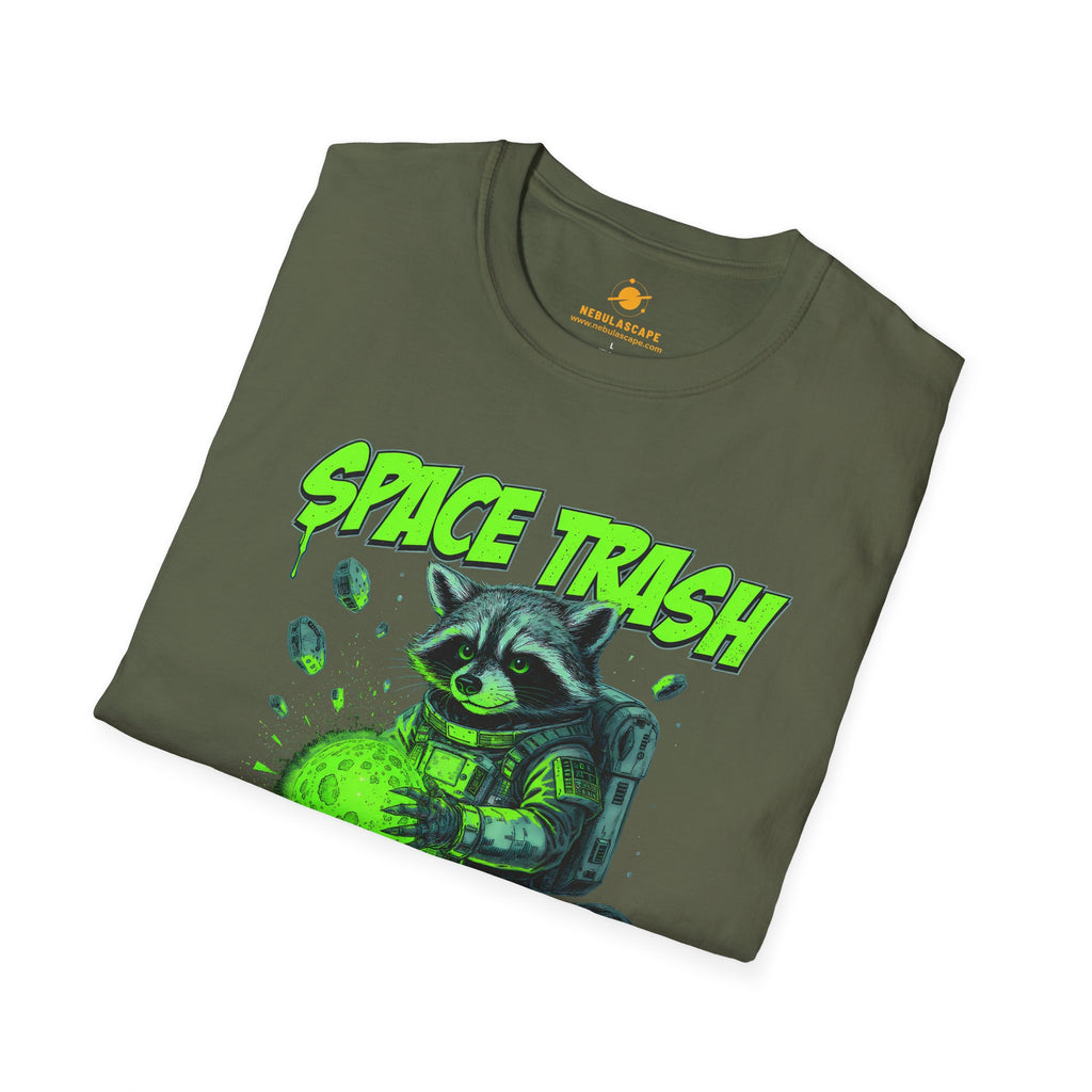 Space Trash - Racoon - T-Shirt