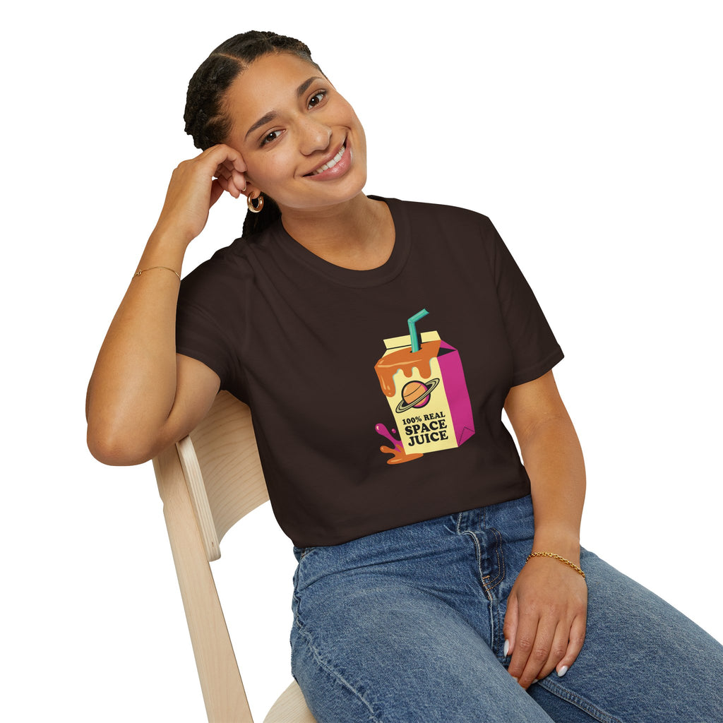 Space Juice 100% T-Shirt — Retro Space Graphic Tee