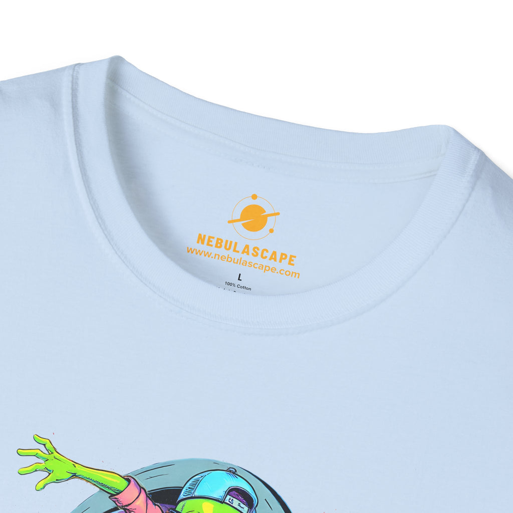 Shred The Void - Alien Skateboarder T-Shirt