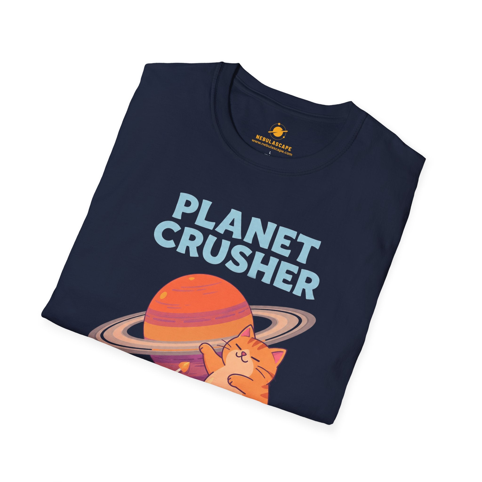 Planet Crusher Cat T-Shirt