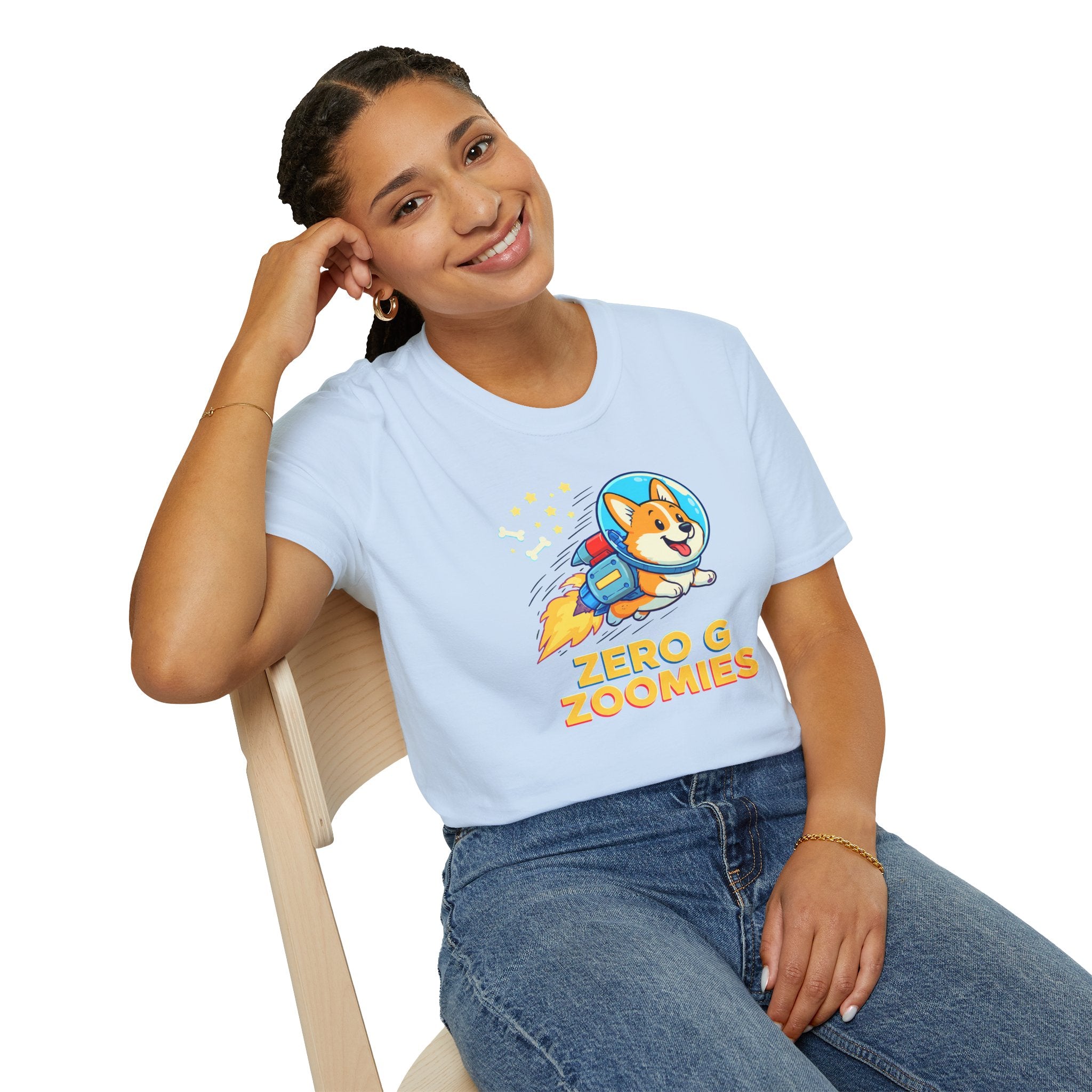 Zero G Zoomies Rocket Dog T-Shirt