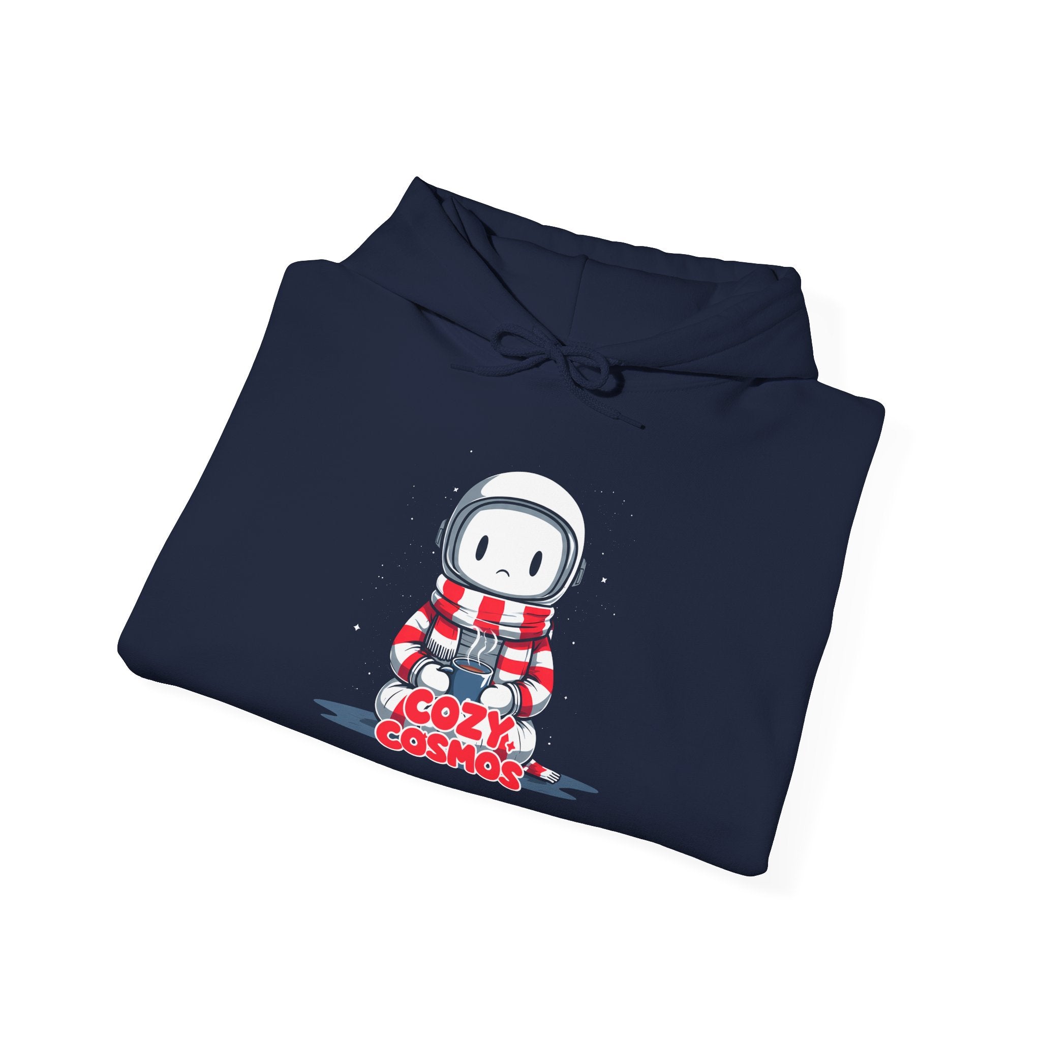 Cozy Cosmos Hoodie — Cute Astronaut Bear Graphic Pullover