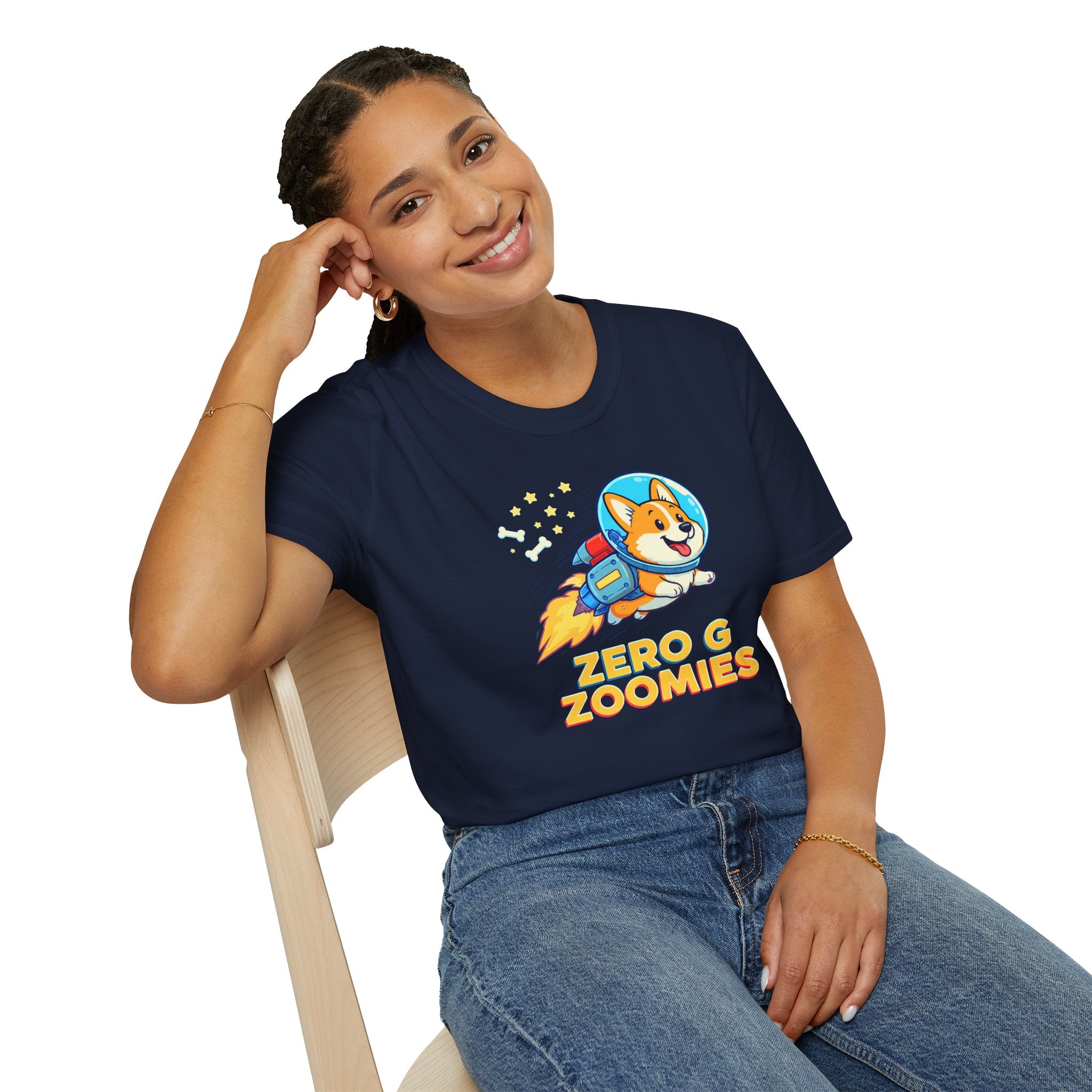 Zero G Zoomies Rocket Dog T-Shirt