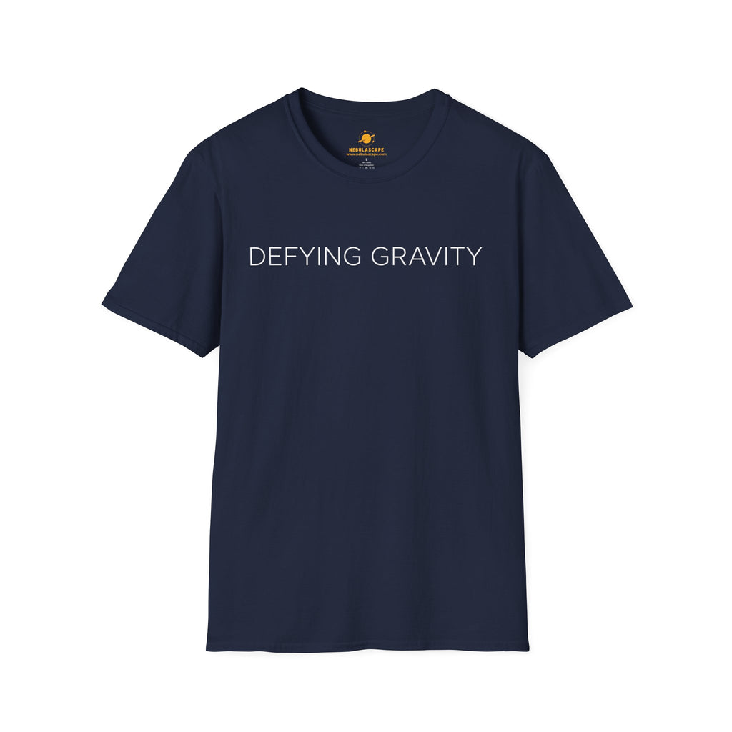 Defying Gravity T-Shirt — Minimalist Inspirational Graphic Tee
