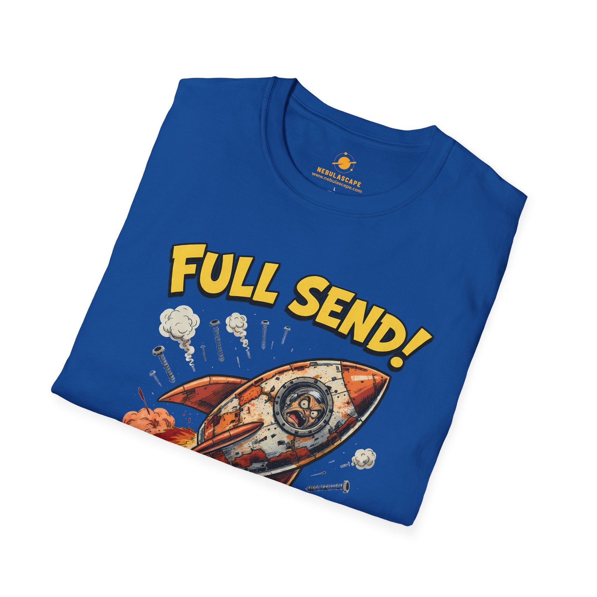 Full Send Rocket Launch T-Shirt