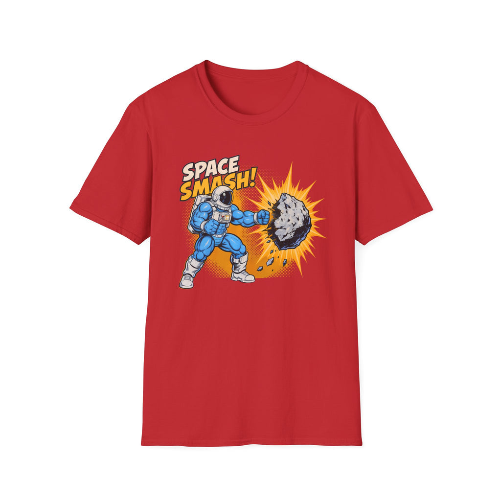Space Smash Comic Style T-Shirt