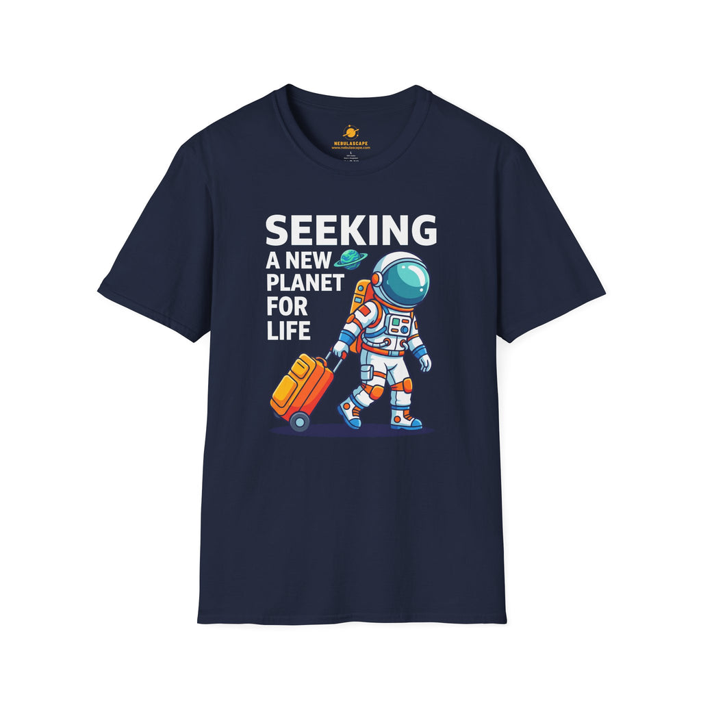 Seeking a New Planet Astronaut T-Shirt