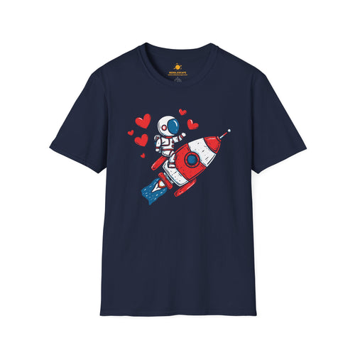 Astronaut Love T-Shirt — Cute Rocket Valentine Tee