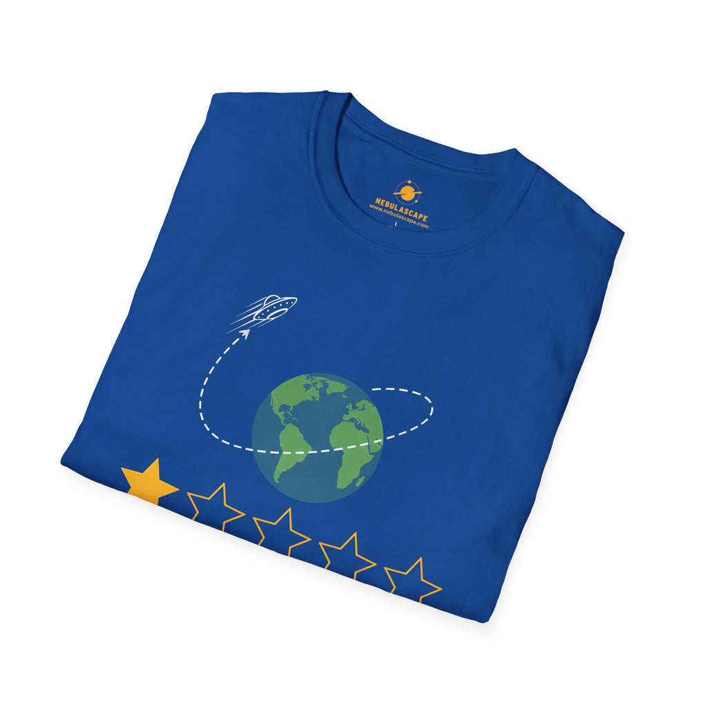 Earth: 1 Star Graphic T-Shirt — 'Would Not Recommend' Funny Eco Humor Tee