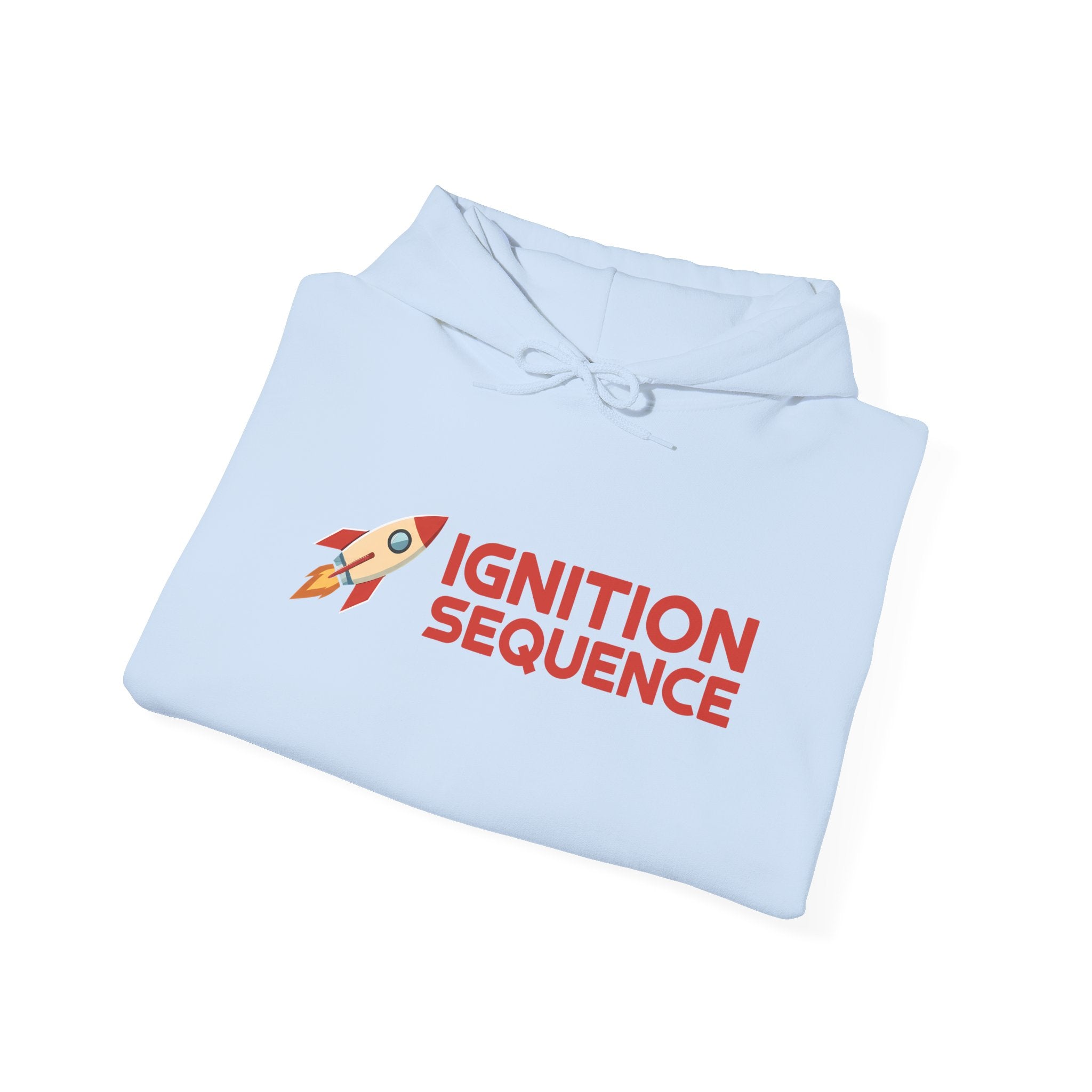 Ignition Sequence Hoodie — Rocket Logo Hooded Sweatshirt