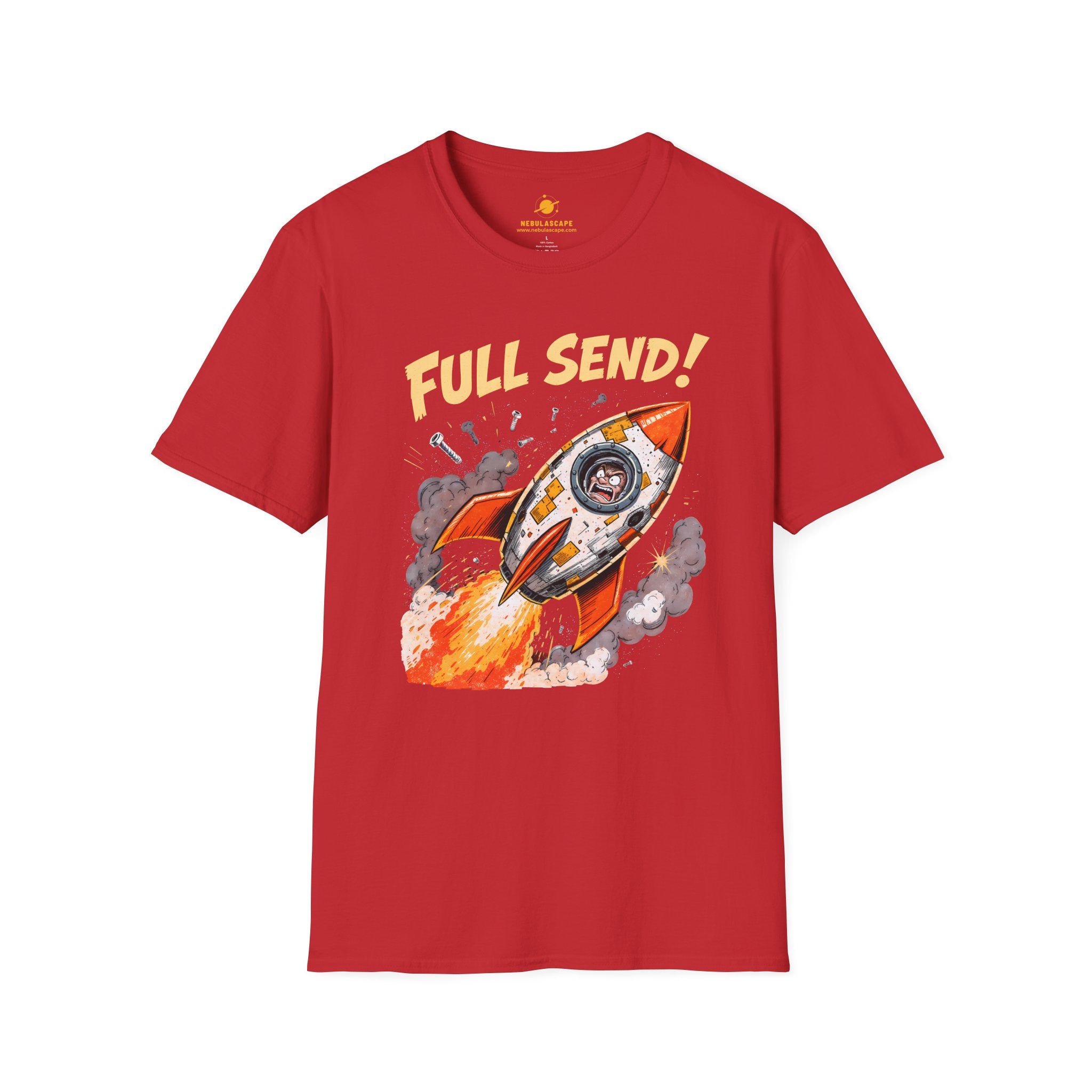 Full Send Rocket Launch Design 2 T-Shirt