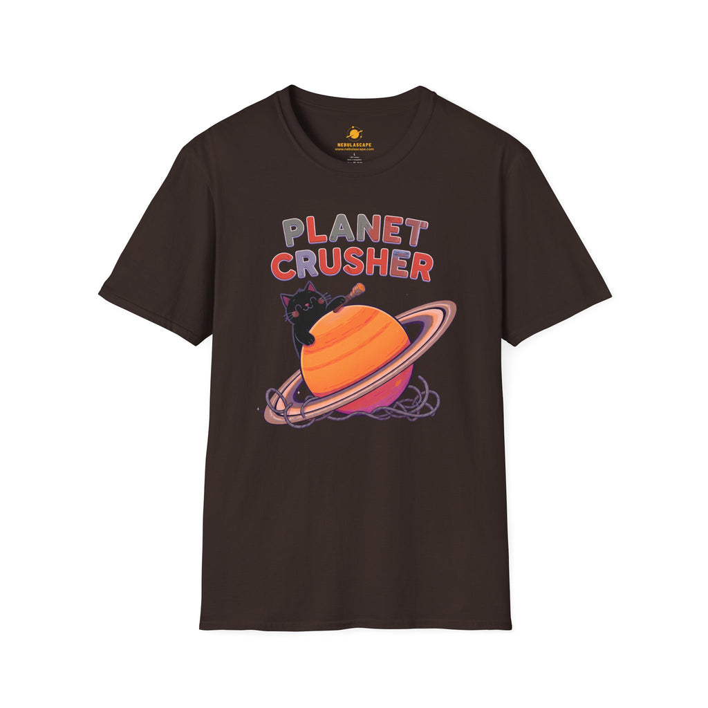Planet Crusher Black Cat T-Shirt