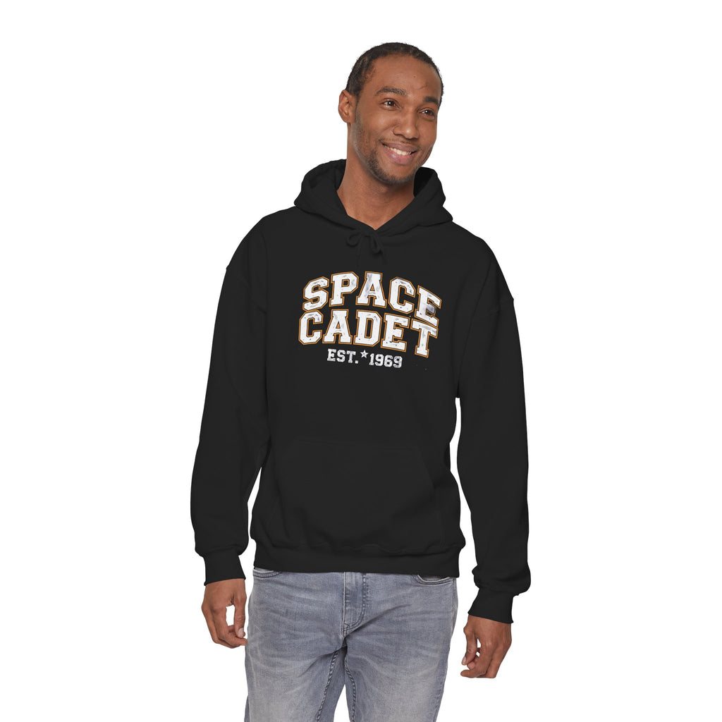 Space Cadet Hoodie - 'Space Cadet Est. 1969' Vintage Astronaut Pullover