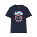 I Need Space Black Astronaut Cat T-Shirt