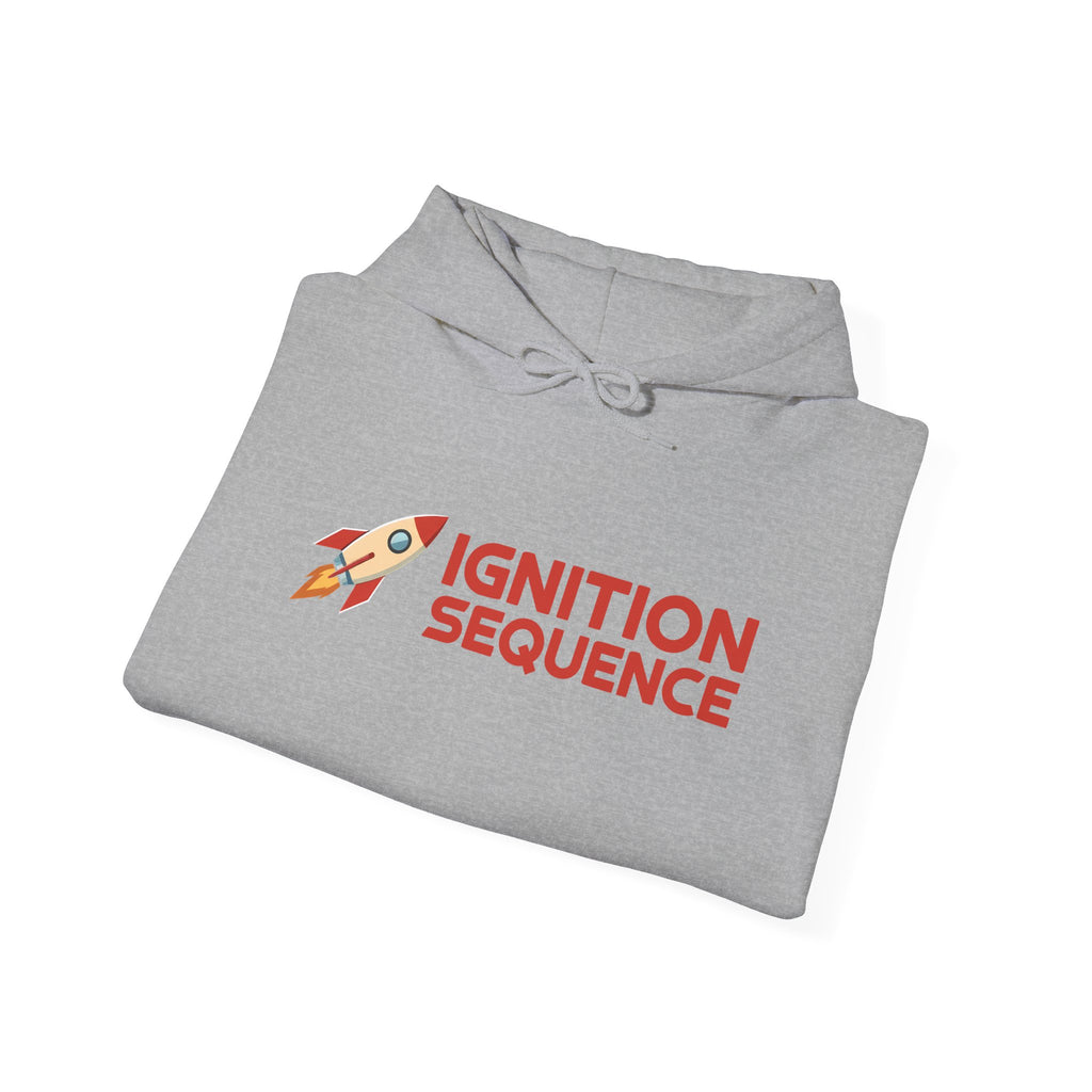 Ignition Sequence Hoodie — Rocket Logo Hooded Sweatshirt