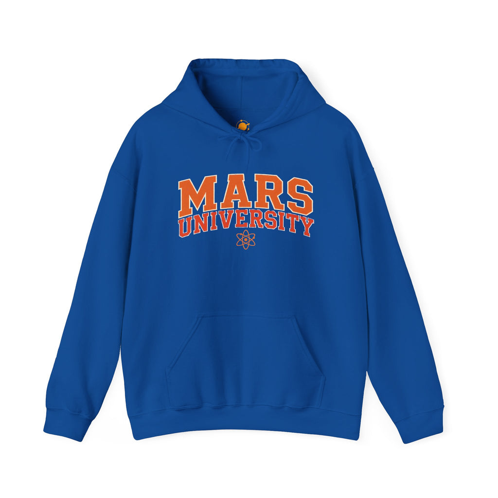 Mars University Hoodie – Retro Collegiate Graphic Pullover