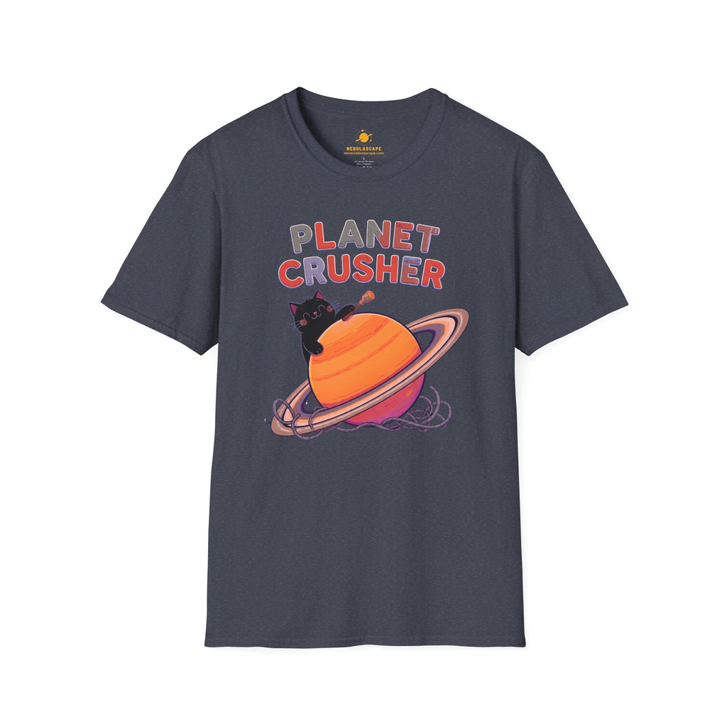Planet Crusher Black Cat T-Shirt