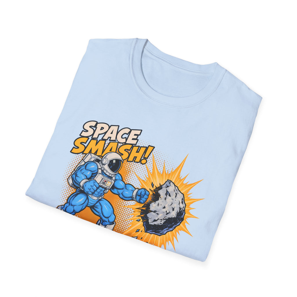 Space Smash Comic Style T-Shirt