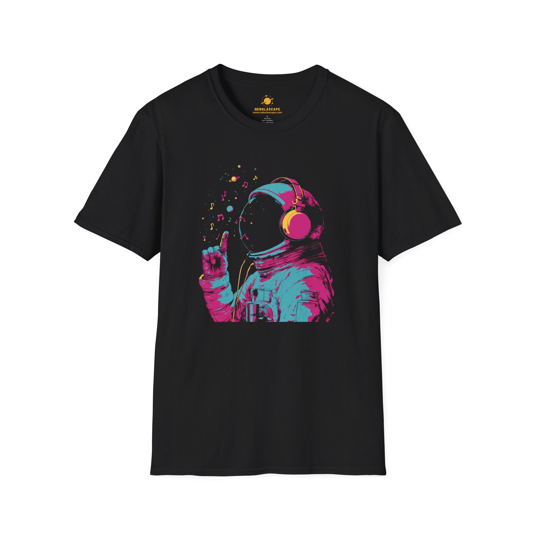 Astronaut Vibes T-Shirt — Colorful Retro Space Explorer Tee