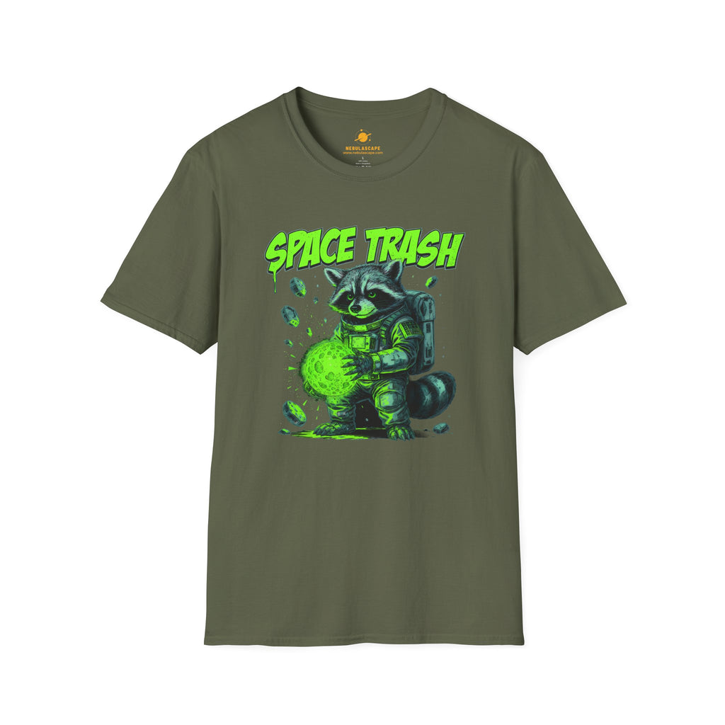 Space Trash - Racoon - T-Shirt