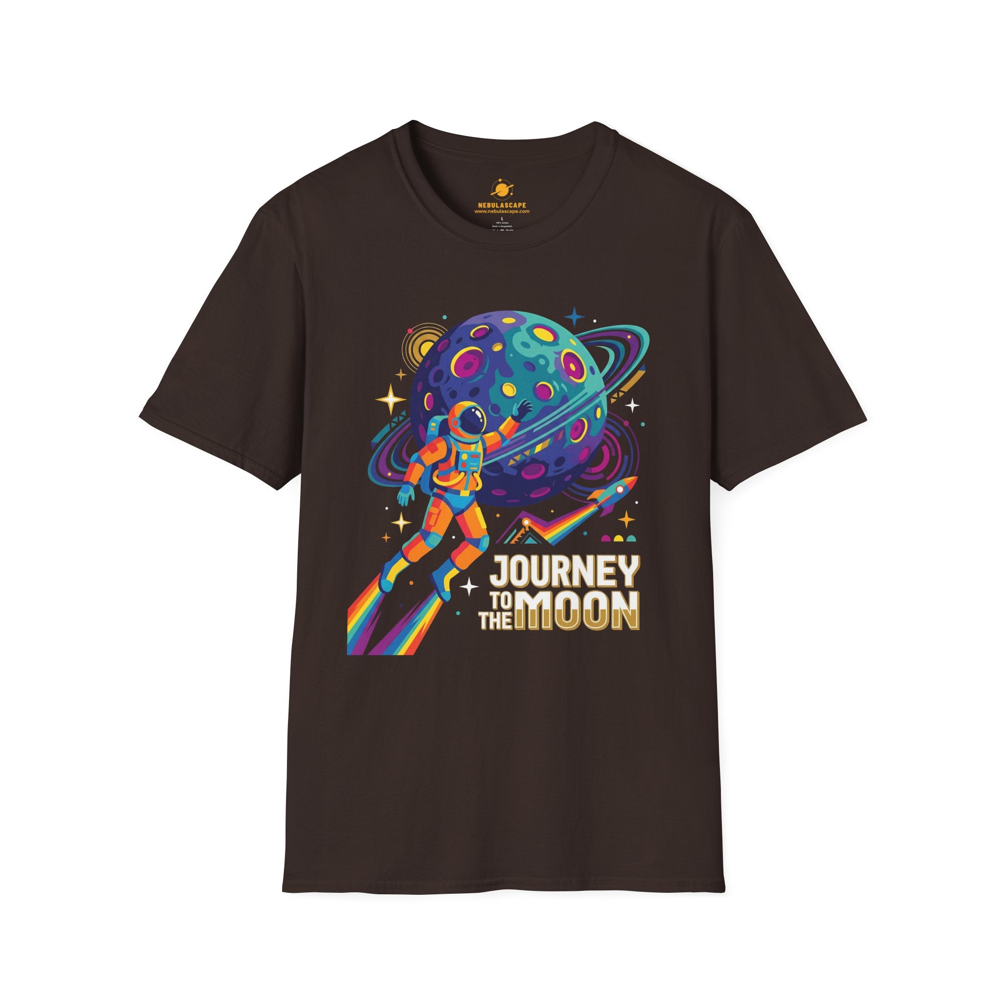Journey to the Moon Astronaut T-Shirt
