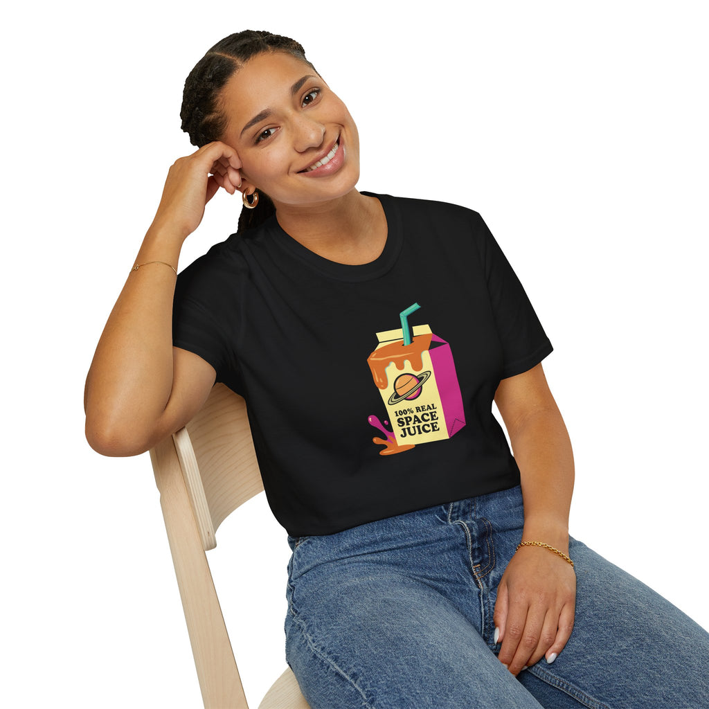 Space Juice 100% T-Shirt — Retro Space Graphic Tee