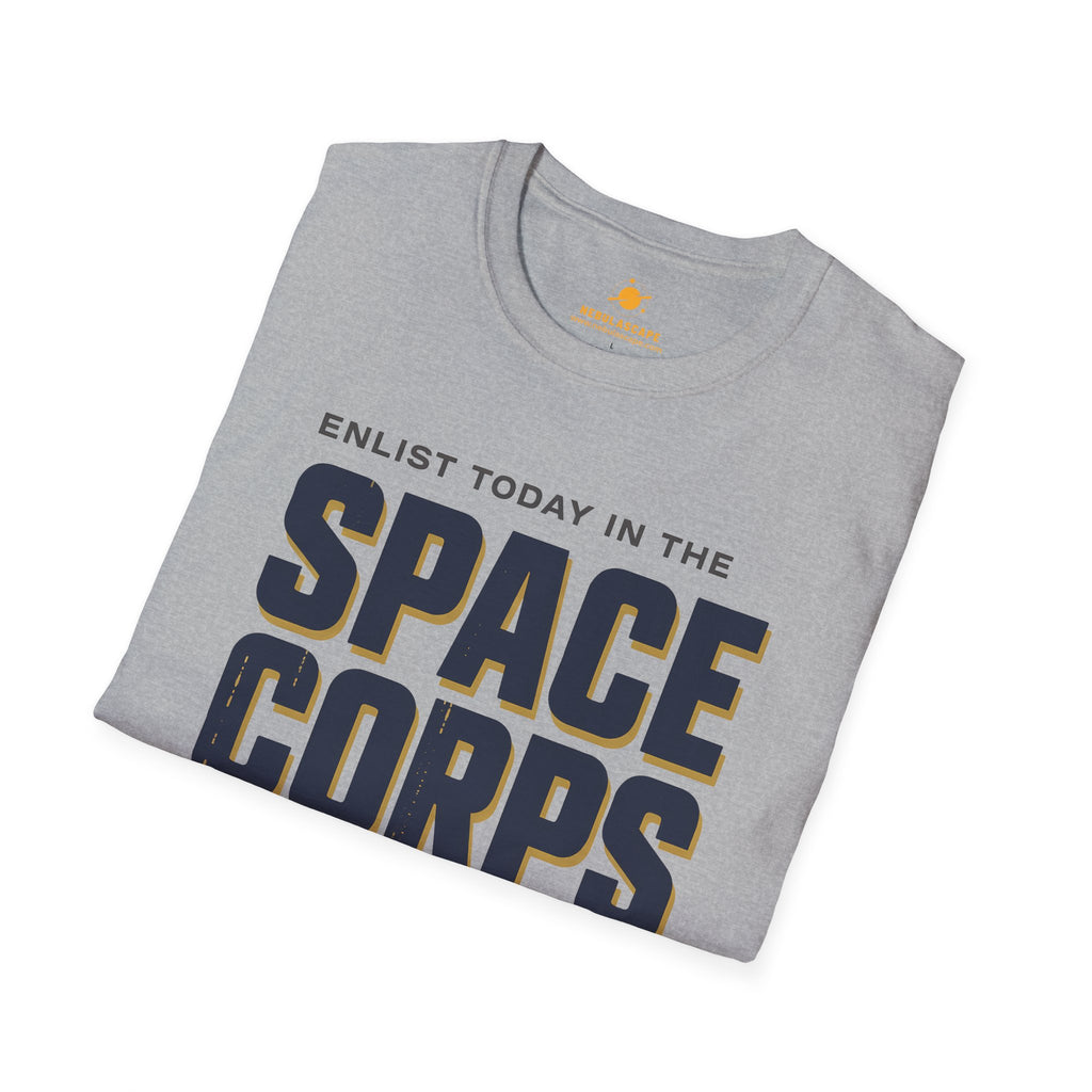 Space Corps T-Shirt – “See the Galaxy, Serve Mankind” Retro Sci‑Fi Tee